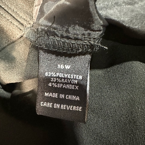 NWT Briggs New York Perfect Fit Pant Size 16W - Picture 7 of 8